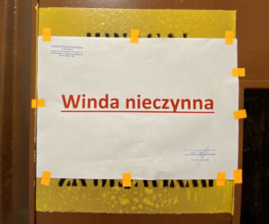 Tragiczny pożar w Suwałkach. W windzie spłonął mężczyzna