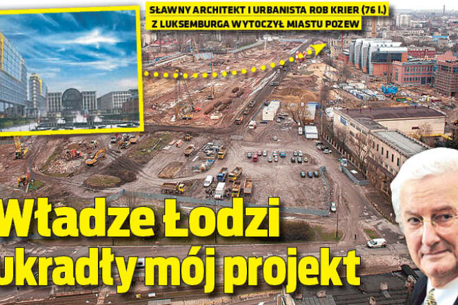Władze Łodzi ukradły mój projekt