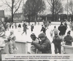 Zima w Lesznie dawniej