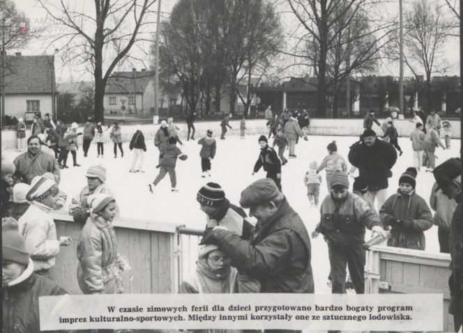 Zima w Lesznie dawniej