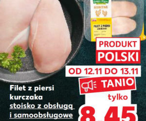 Filet z piersi kurczaka 8,45 zł/ 1 kg 
