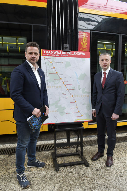 Rusza budowa trasy tramwajowej na Wilanów. Duże utrudnienia na Mokotowie