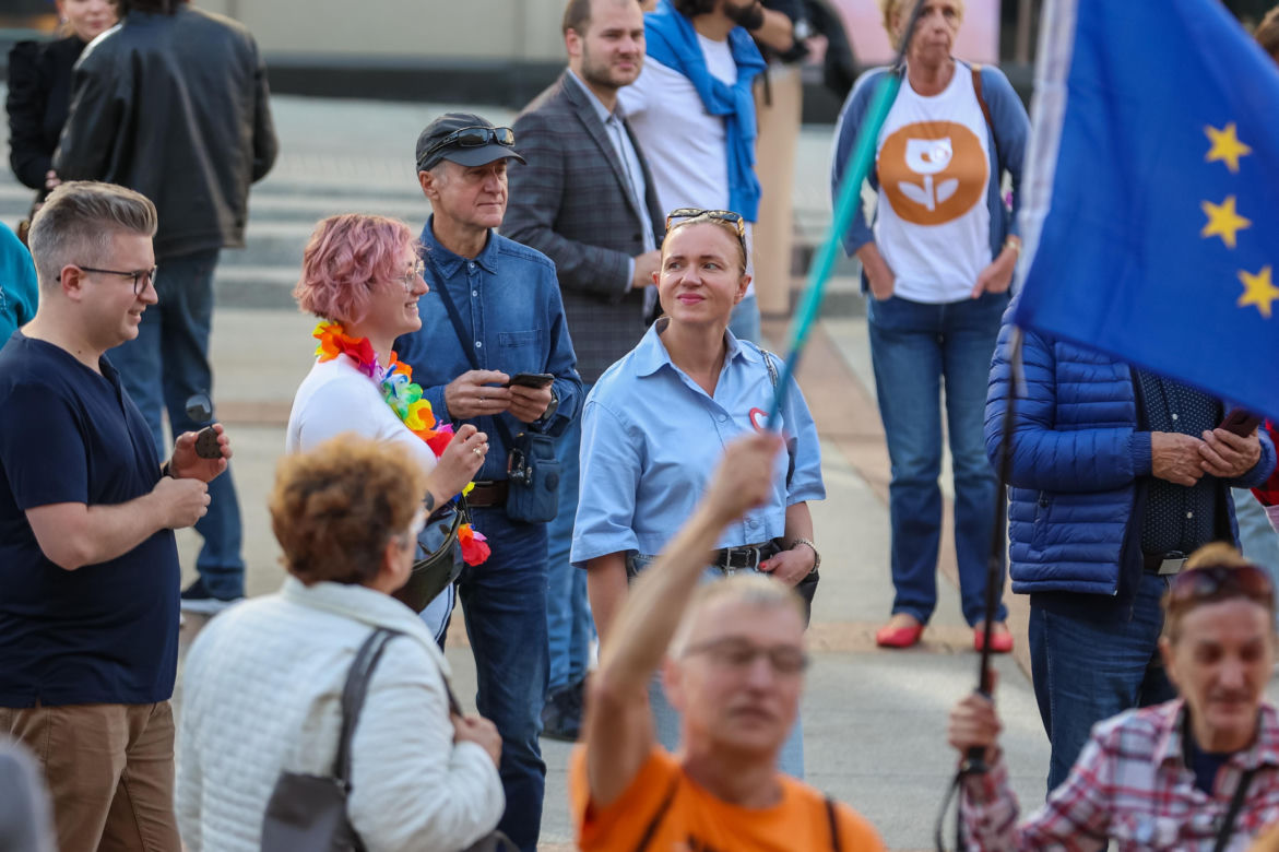 Marsz radości w Katowicach