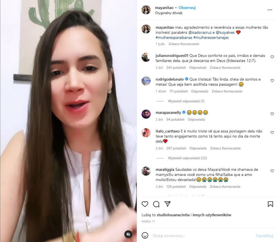 Miss Brazylii nie żyje! 26-latka próbowała się ratować z pożaru