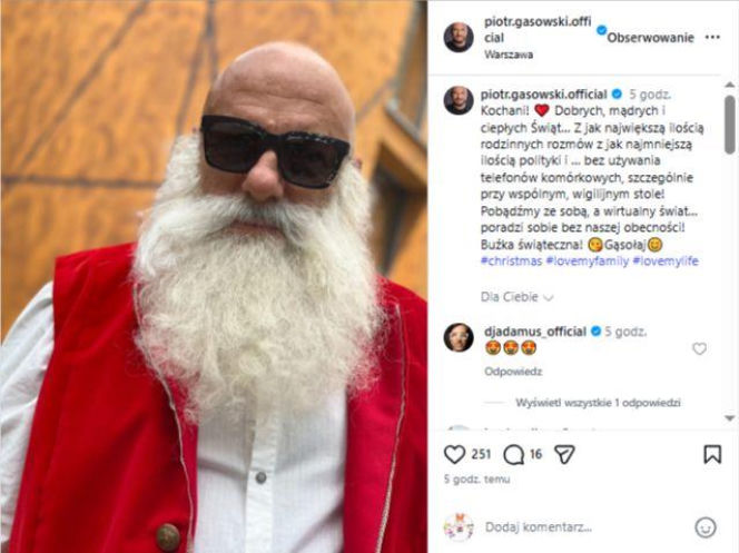 Gwiazdy składają życzenia świąteczne