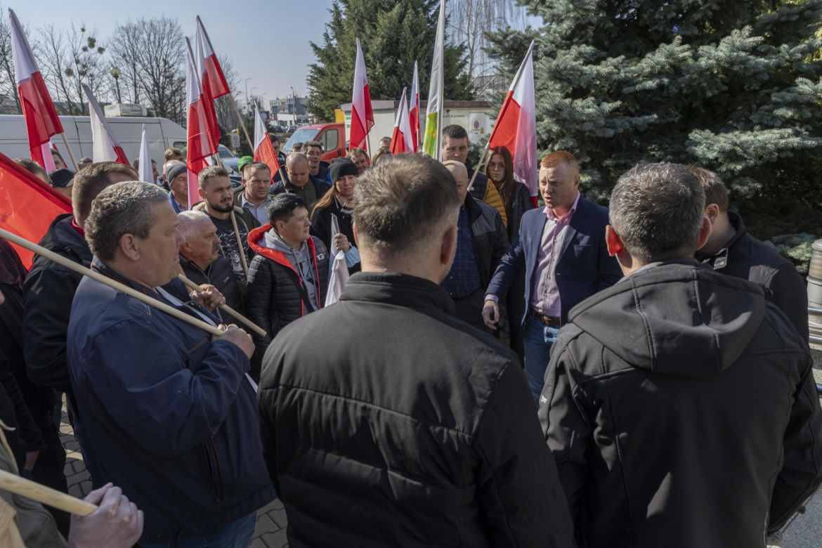 Protest rolników we Wrocławiu