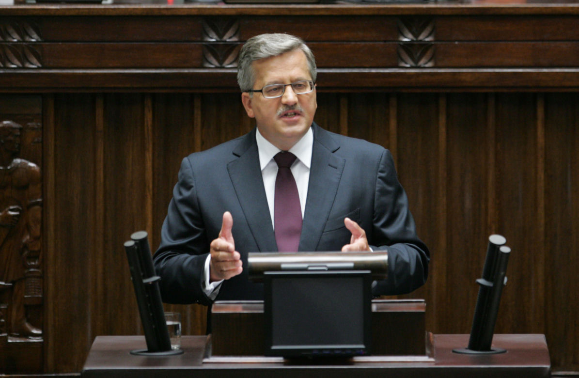 Komorowski o delegacji do Smoleńska