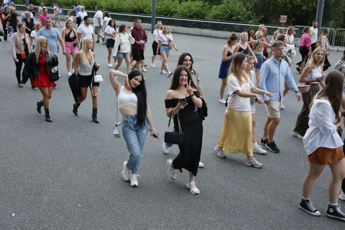Koncert Jennifer Lopez w Warszawie (25.07.2025) - część pierwsza. Organizatorem koncertu jest Prestige MJM
