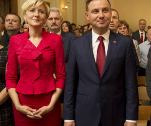 Andrzej Duda i Agata Duda. Taki styl ma para prezydencka
