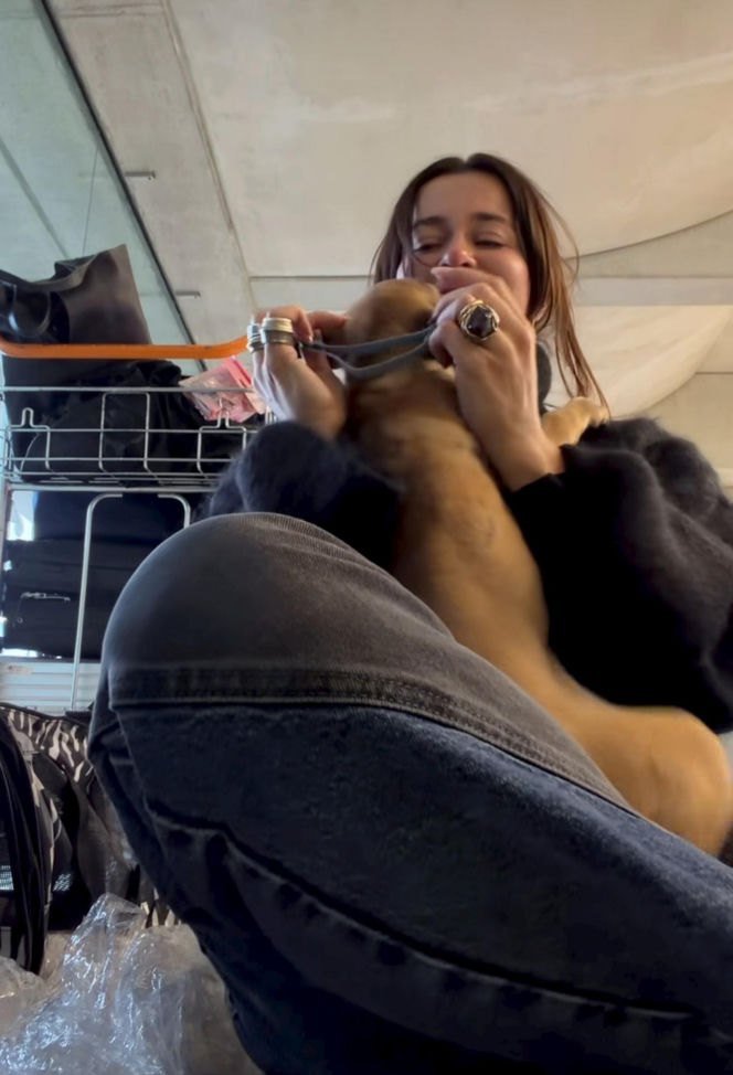 Malwina Wędzikowska uratowała psa