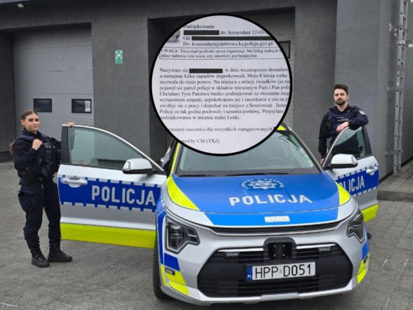 Mała bohaterka z Dąbrowy Górniczej. Jej reakcja uratowała życie