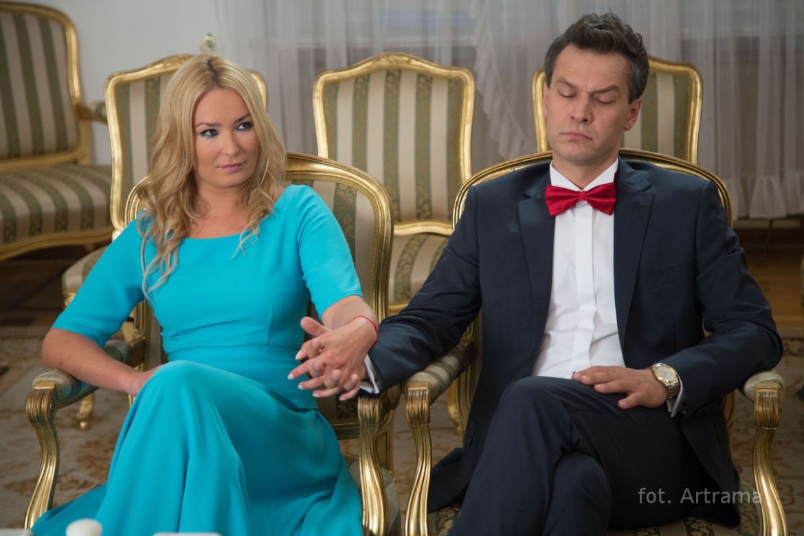 Na dobre i na złe odc. 544. Kinga Walczyk (Marta Dąbrowska), Andrzej Falkowicz (Michał Żebrowski)