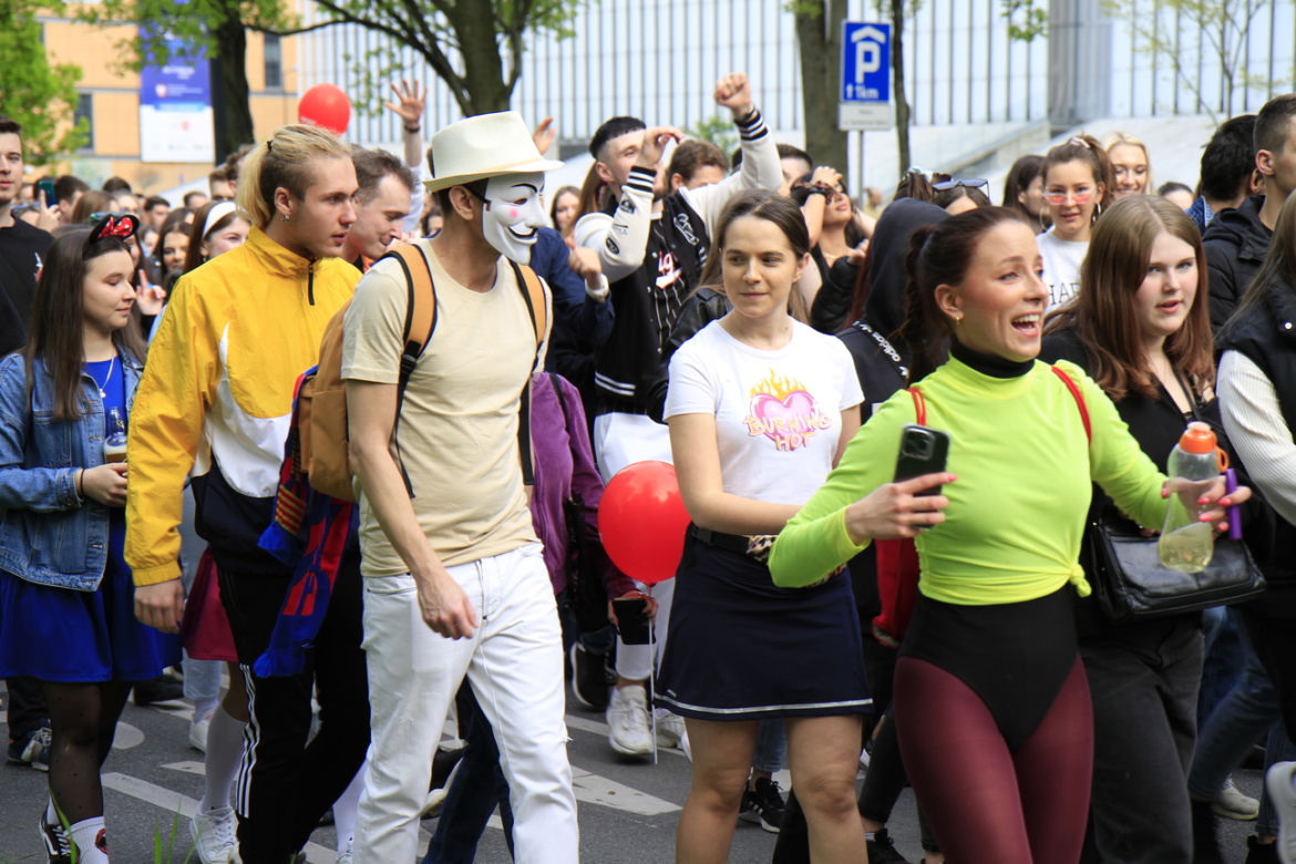 Korowód studencki 2023 w Lublinie
