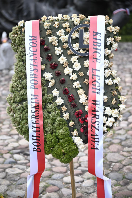 Uroczystości ku czci ofiar Rzezi Woli na Cmentarzu Powstańców Warszawy
