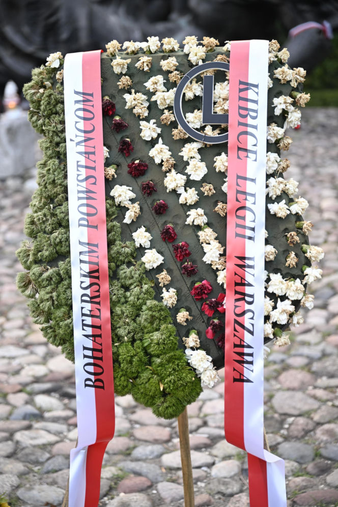 Uroczystości ku czci ofiar Rzezi Woli na Cmentarzu Powstańców Warszawy