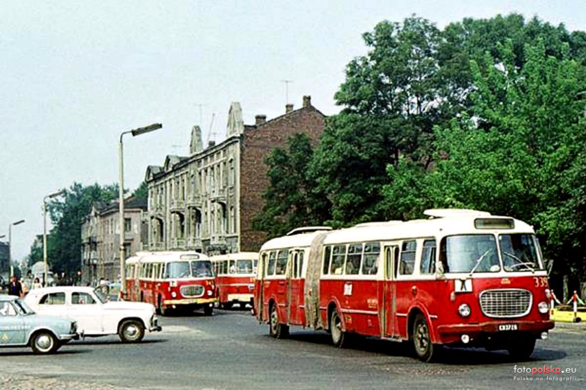 Ulica Romualda Tragutta na przestrzeni lat 
