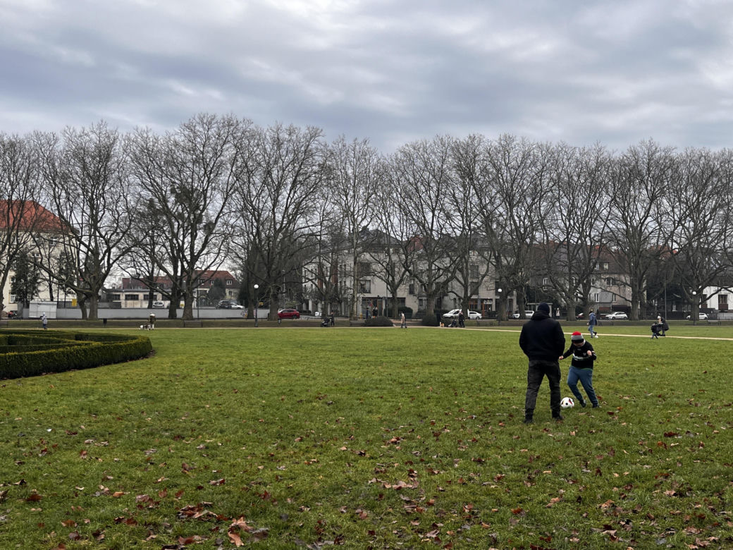 Noworoczny spacer po Szczecinie