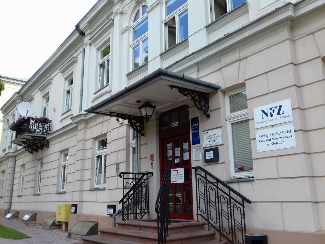 Siedziba NFZ w Kielcach