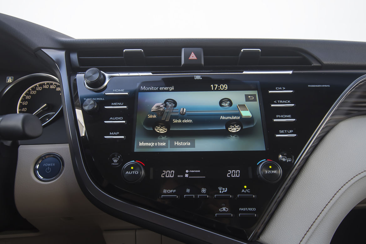 Toyota Camry 2.5 Hybrid Dynamic Force 218 KM e-CVT Executive