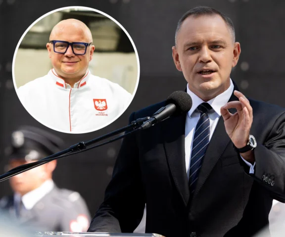 Szef kuchni: Karol Nawrocki jest na diecie pudełkowej