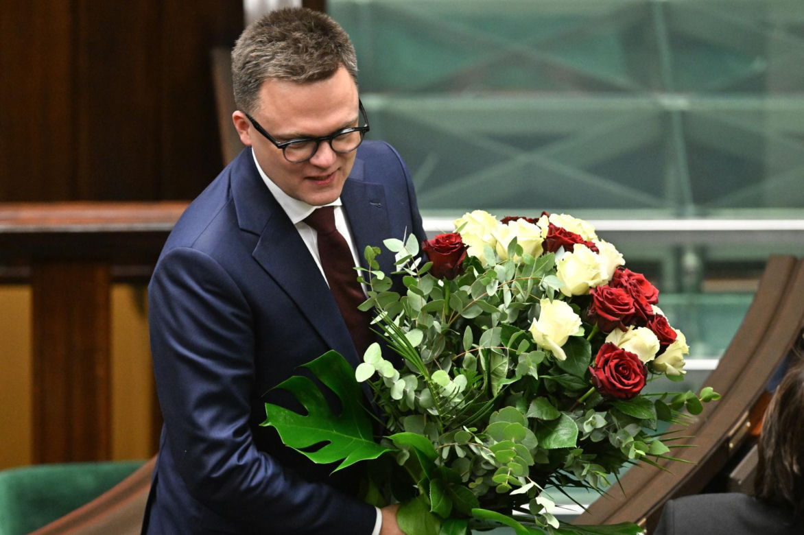 Szymon Hołownia nowym marszałkiem Sejmu