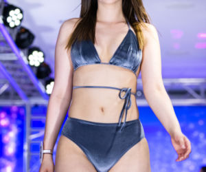 Miss Małopolski 2019. Pokaz mody w strojach kąpielowych