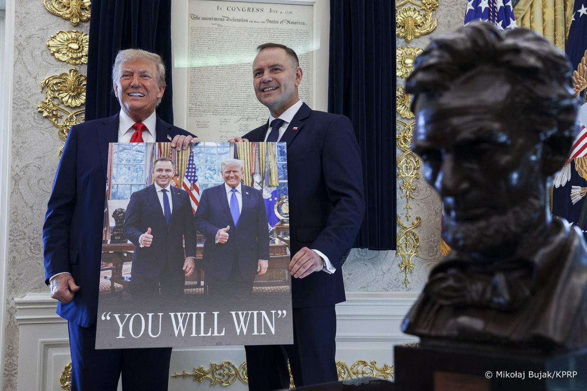 Spotkanie Donalda Trumpa z Karolem Nawrockim