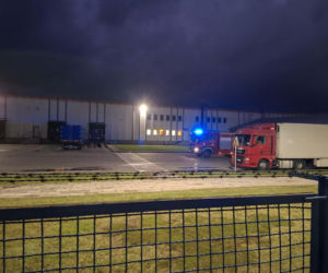 Wyciek amoniaku w zakładach mięsnych. Ewakuowano 130 osób, jedna trafiła do szpitala
