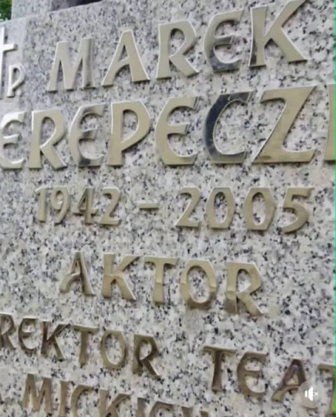 Marek Perepeczko - pomnik