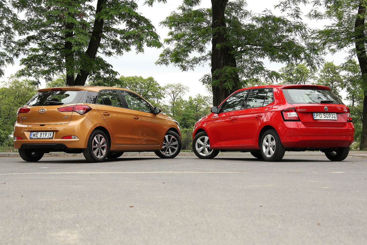 Hyundai i20 vs. Skoda Fabia