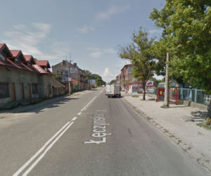 Ul.  Łęczyńska, okolice Fabryki Wag - tu biją