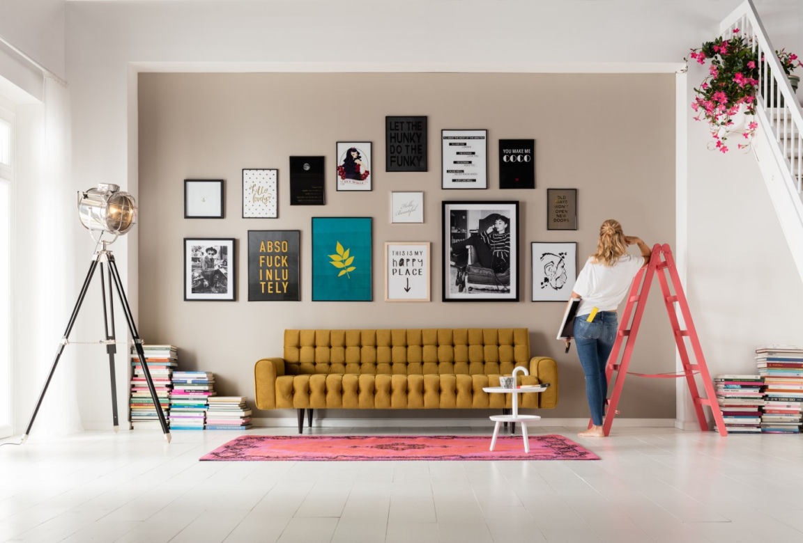 Miodowa królowa. Sofa Milchbar, sfmeble.pl