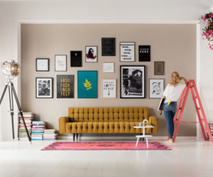 Miodowa królowa. Sofa Milchbar, sfmeble.pl