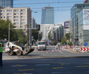 Rozkopali skrzyżowanie w centrum Warszawy