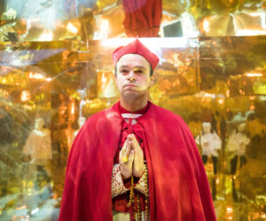 Dawid Ogrodnik w Prałacie