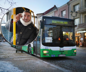 To jest ogromna pomoc. Mobilna ogrzewalnia w Białymstoku. Można się ogrzać i napić herbaty