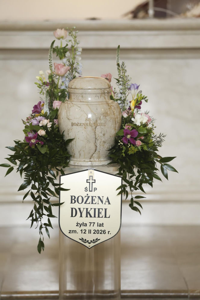 Pogrzeb Bożeny Dykiel