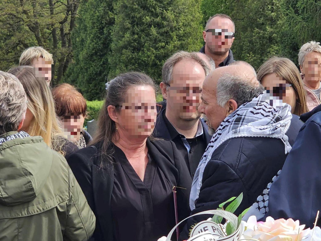 Palestyńczycy w niezwykły sposób pożegnali wolontariusza Damiana