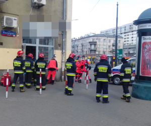 Reanimacja na rondzie Wiatraczna
