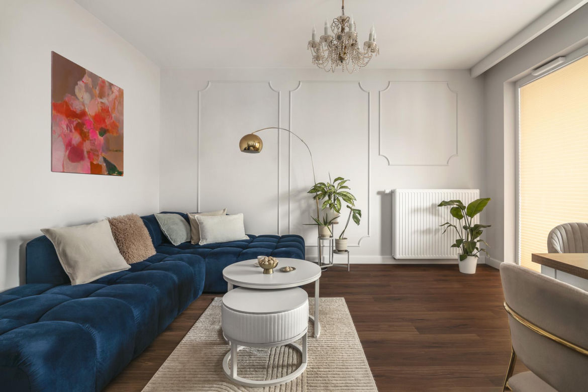 Warszawski apartament - projekt Decoroom