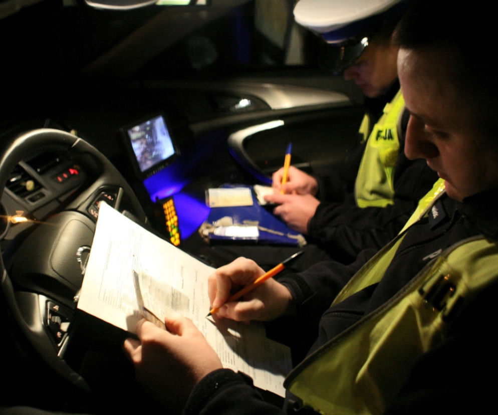 mandat, policja, kontrola drogowa