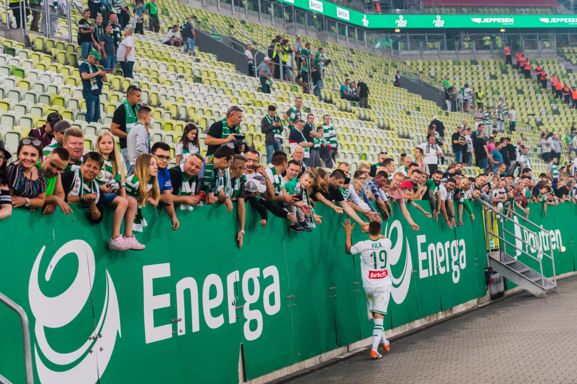 Kibice na meczu Lechia - Brøndby [ZDJĘCIA]