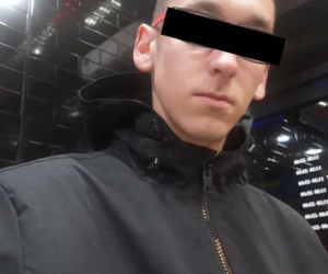 Były pracownik pizzerii zabawiał się w ducha