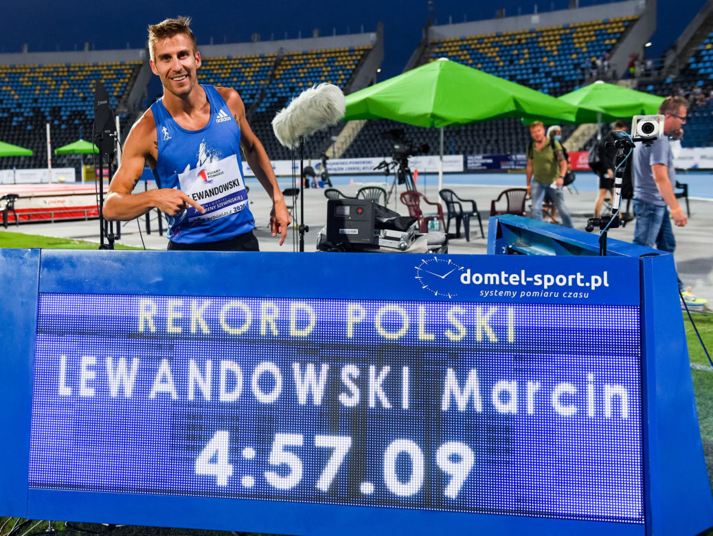 Marcin Lewandowski biegnie do Tokio