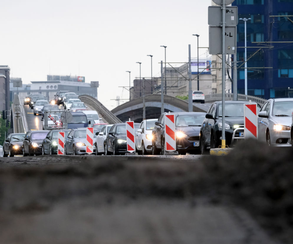 Remont al. Jana Pawła II paraliżuje stolicę