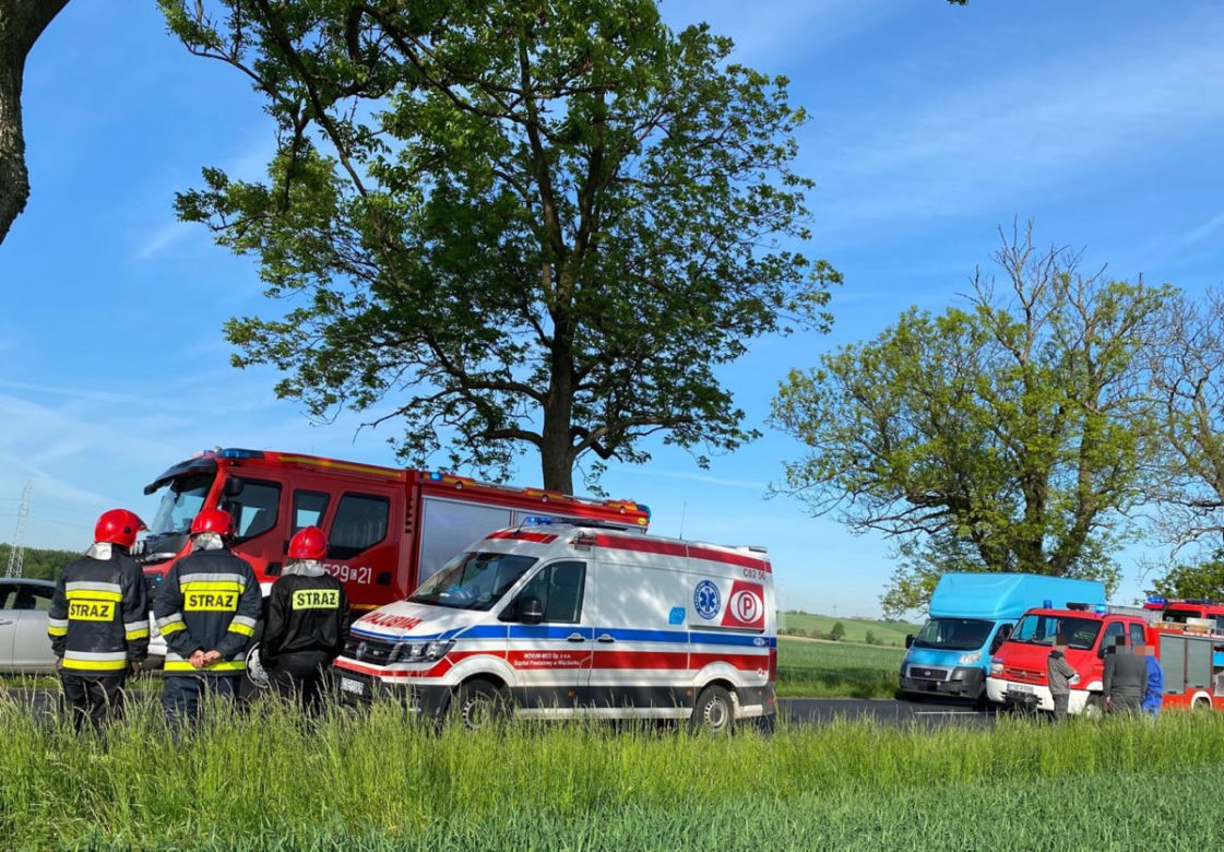 Cudem uniknął śmierci. Groźny wypad w okolicach Mroczy