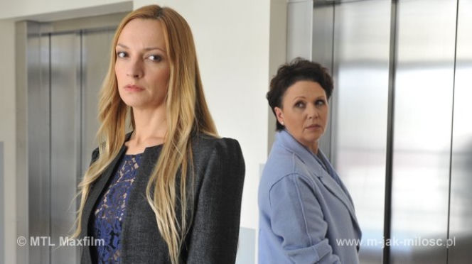 M jak miłość odcinek 1156, Teresa (Dominika Łakomska), Marysia (Małgorzata Pieńkowska)