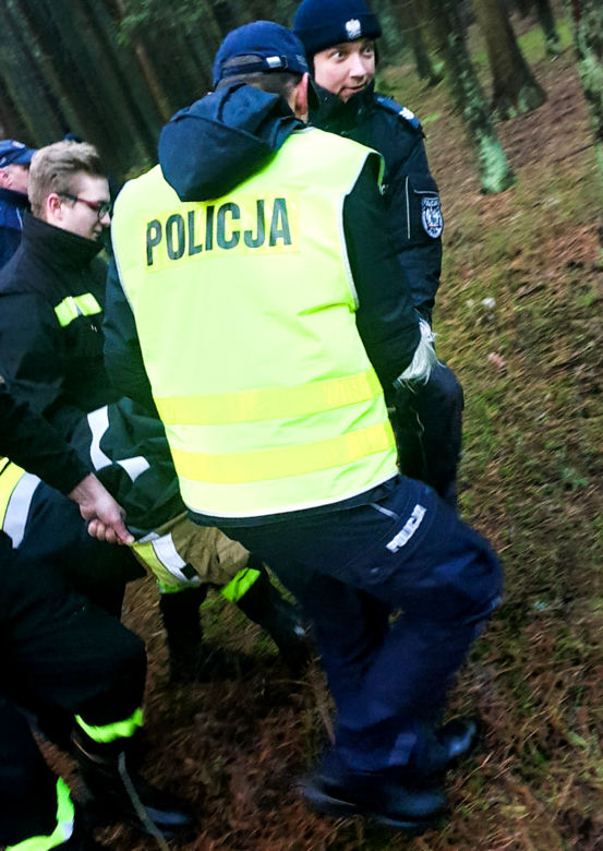 Mońki (woj. podlaskie). Staruszka zamarzała w lesie