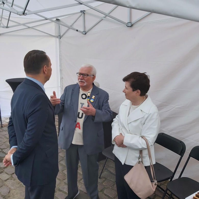 Lech Wałęsa pokazał kulisy manifestacji z 4.06