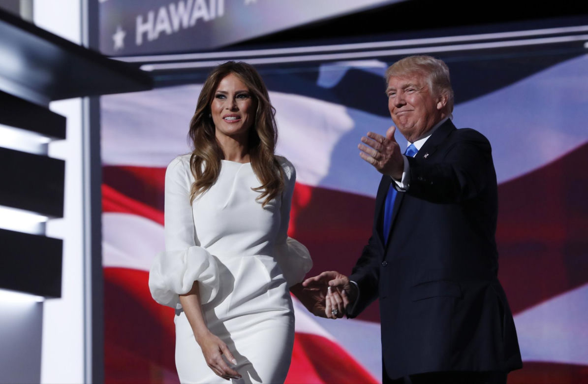 Taki styl ma Melania Trump